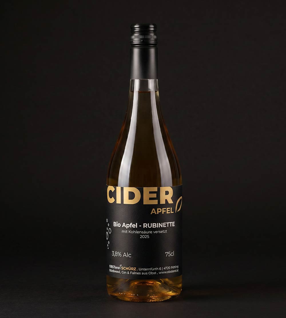 Cider Bio Apfel - Rubinette